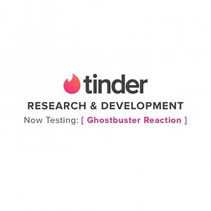 Douchebag expert @whitneycummings launches the Ghostbuster Reaction on her first test subject. Click the link in our bio for more Tinder Reactions. #menprovement | Tinder