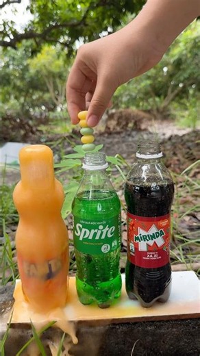 Fanta, Sprite, Mirinda VS mentos