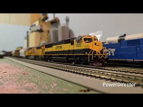 CERA SD70M/SD60M set on a manifest 