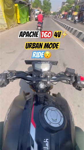 Apache performance in urban mode #youtubeshorts #automobile #automobile #apaches #apache160 #youtube