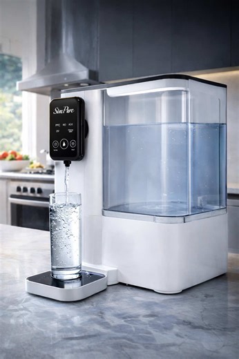 This Countertop Water Filter Changed How My Water Tastes Clean water matters more than most people realize. This countertop reverse osmosis system filters out contaminants while adding back essential minerals, giving you crisp, balanced water straight from your kitchen counter with no installation required. It is fast, compact, and designed for everyday use without the hassle of plumbing or bulky under-sink systems. If you care about what goes into your body, this is one of the simplest upgrades