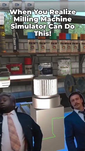 Unleash the power of precision with the #MillingMachineSimulator! 🎮✨ Dive into the world of milling