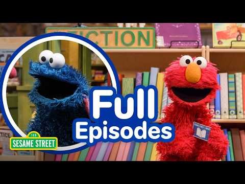 Library Helpers, Baby Sitters, & More with Elmo and Friends! | 2 HOURS | Sesame Street Full Episodes