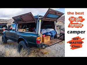 INSANE 1st gen Tacoma adventure truck Walk around (SUPER DETAILED)