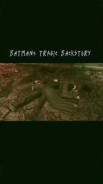 Batman’s Tragic Backstory 🫩 #batmanarkhamasylum