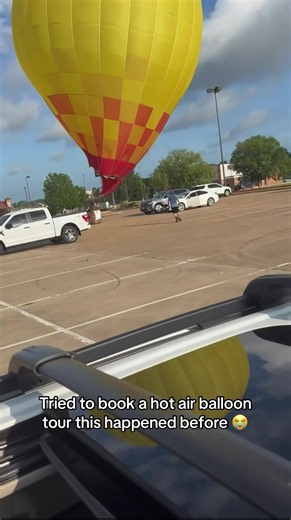 Wait for it 😭 (🎥:@katlyn🦋) | hot air balloon