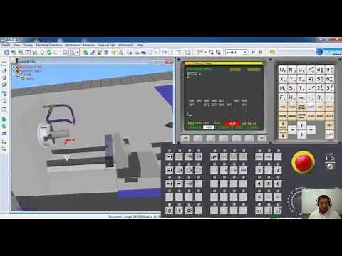 Finding the Zero Point using a CNC simulator for a FANUC control