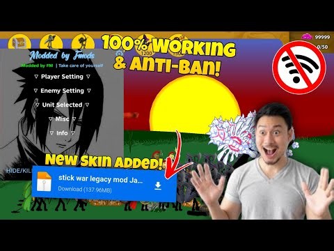 Stick War Legacy Mod Menu v2026.1.932, No Ban, VIP, Unlocked All Skin, New Skin Added | New Update!