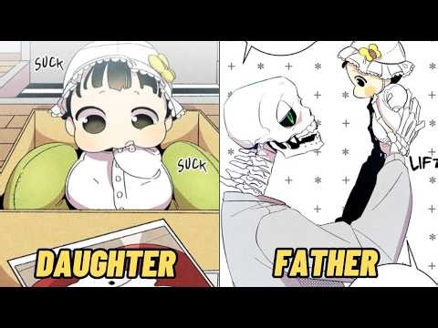 She was mistakenly sent to a skeleton but used her cuteness to win her dad | Manhwa Recap