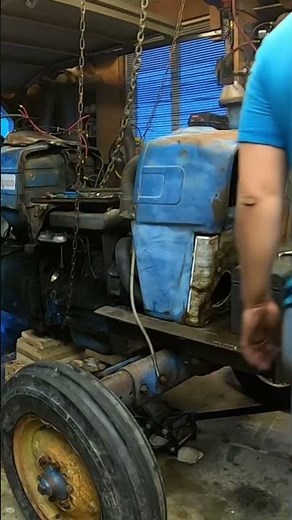 Splitting a ford 4000. #mechanic #restoration #agriculture #ford #tractor #split
