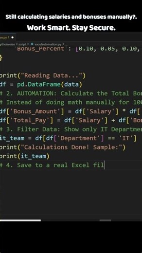 Automate Excel with Python in 3 Minutes (Pandas Tutorial)