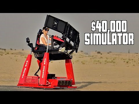 Most Extreme 4D Racing Simulator Tested!