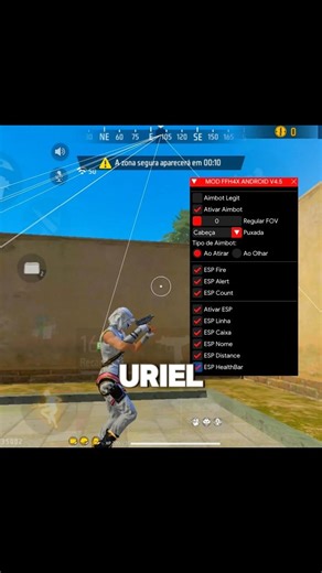 Permanent Uriel Xiter Panel 💀⚙️🔥 #freefire #sensitivity #freefiresensitivity #sensi #xit