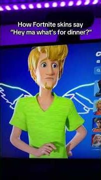 How Fortnite skins say “Hey Ma what’s for dinner?” #fortnite #voiceimpressions #memes