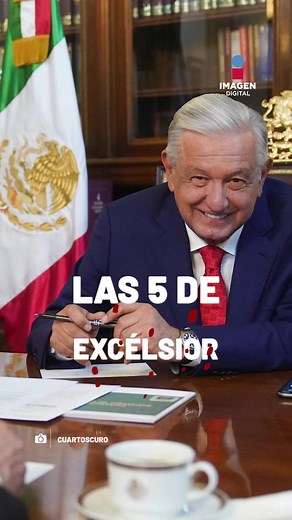 Les dejamos las 5 de #Excelsior #noticias #parati