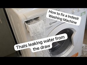 Indesit Washing Machine Leaking From Drawer? Quick & Easy Fix!