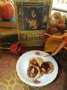 "Uprooted" Book Discussion and Apple Cider Cherry Pie Bites Recipe