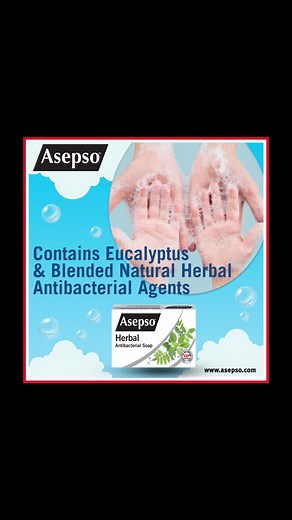 Asepso Herbal Soap: Gentle Care for Sensitive Skin