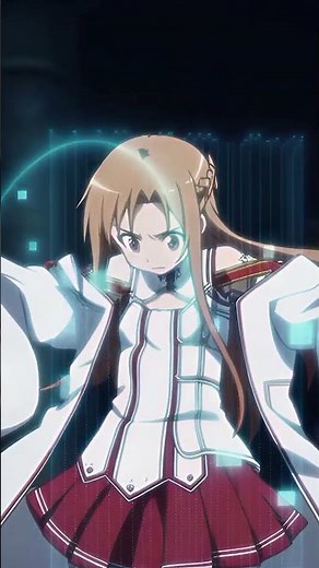 Asuna Turns Into A Kid #sao #anime #ai #sora #ageregression #cute #shorts