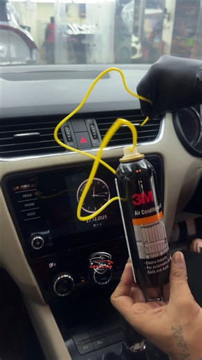 The Detailing Gang on Instagram: "Car AC Cleaning with 3M AC Foam Cleaner! ❄️ Remove Bad Smell & Bacteria | The Detailing Gang Is your car AC smelling bad or blowing dust? 🤢 In this video, we show you the professional way to deep clean your car's AC vents using the 3M AC Evaporator Cleaner (Foam) at The Detailing Gang! ❄️ Over time, your AC ducts collect dust, mold, and bacteria, leading to foul odors and reduced cooling. Our deep cleaning process removes these contaminants, ensuring you breath