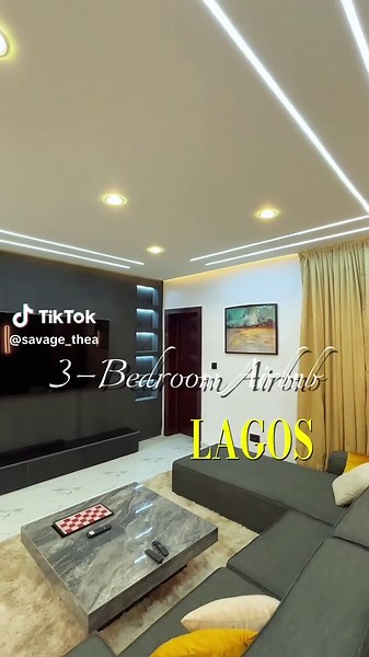 Cozy 3-Bedroom Shortlet Apartment in Lagos for Rent