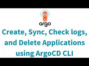 Create, Sync, Check logs, and Delete Applications using ArgoCD CLI | GitOps with ArgoCD Tutorial