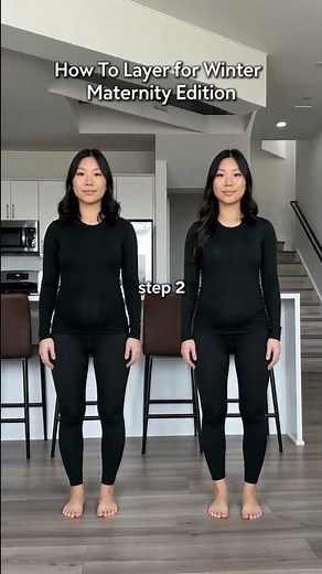 Which winter maternity outfit is best