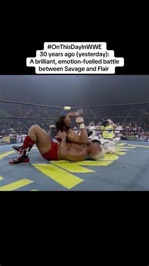 What a match! In the main event of the 1995 Great American Bash, we get this brilliant, emotion-fuelled battle between Macho Man Randy Savage and Ric Flair - and Angelo Poffo! And called by a cynical Bobby Heenan, too Eric Bischoff was full of praise for this on his 83 Weeks podcast: “It exceeded all of my expectations. It’s like you rewound the clock and these guys were 10 years younger “See what happens when you have a believable story and great talent, kind of crossing paths at the same time