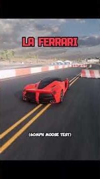 60 kmph moose test #car crash #animated videos