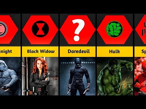 Marvel Character and Their Symbols 💫 | All Marvel Characters Symbol |