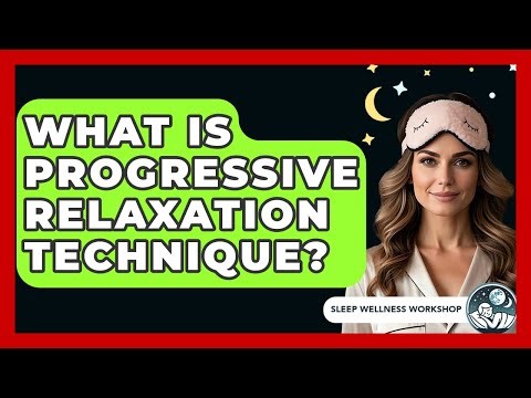 What Is Progressive Relaxation Technique? - Sleep Wellness Workshop