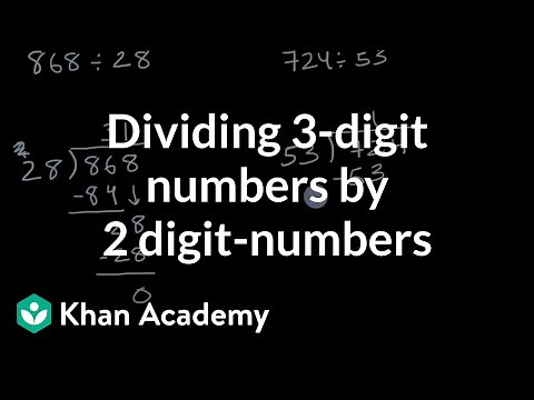 Dividing 3-digit numbers by 2 digit-numbers | Grade 5 (TX TEKS) | Khan Academy