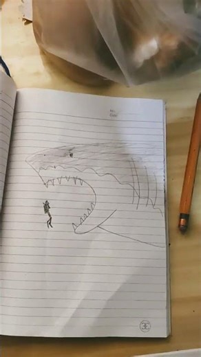 the megalodon evolution drawing #drawing #megalodon