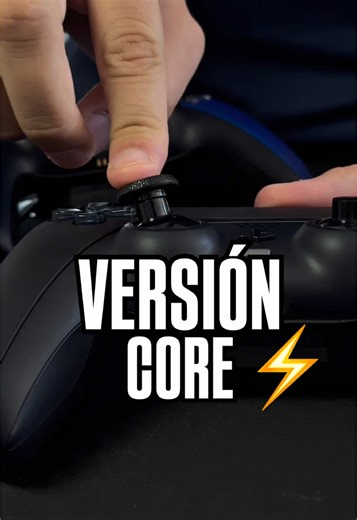 Versión Core ⚡ Una de nuestras opciones prearmadas, pensada para jugar competitivo sin vueltas. Instant triggers L2 R2, 4 paddles remapeables y sticks intercambiables en altura. 📩 Consultanos al md