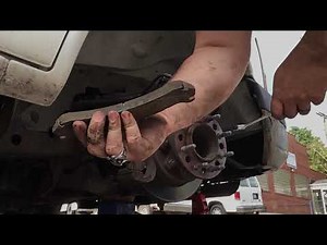 DIY Changing Front Brakes on a 2005 Chevy Express 3500 Box Truck