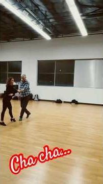 Cha cha class routine #basics #chacha #americanrhythm #dancer #danceclass