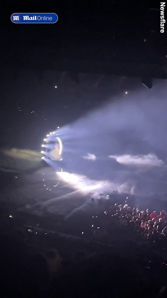 Israel's Eden Golan performs amid loud boos during the Eurovision final