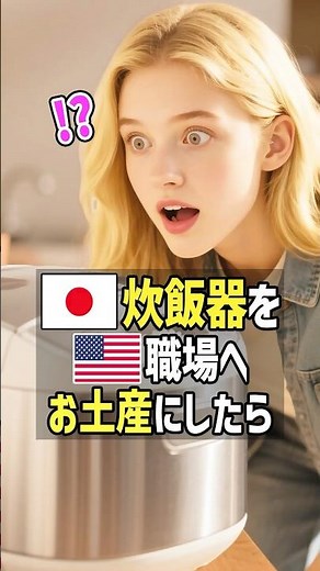 "A high-end Japanese rice cooker as a souvenir?!" An American woman visiting Japan for the first ...