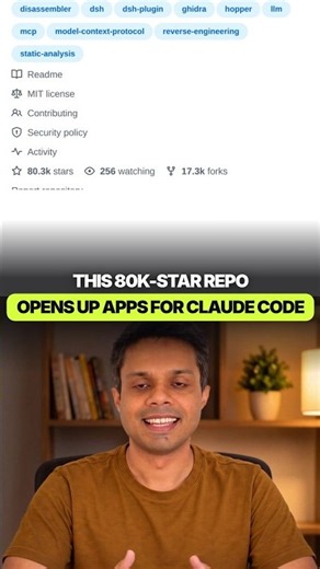 Reverse Engineer Anything: the 80K-star GitHub repo for Claude Code