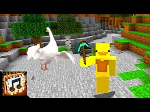 Ducks Dance in Minecraft music video
