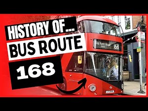 History Of London BUS Route 168 (1986-2023)