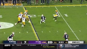 Interception! Auburn gets the ball back thanks to CB DJ James 🔒 | Auburn Football