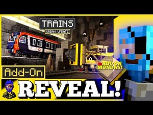 Trains Add On Podcrash ¦ Daz Man's Add On Reveal ¦ Minecraft Bedrock ¦ Minecraft Marketplace