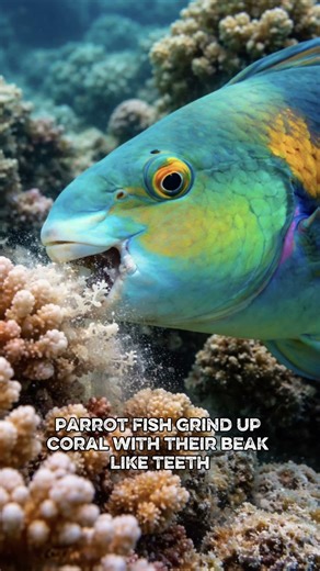 This Fish Poops Sand