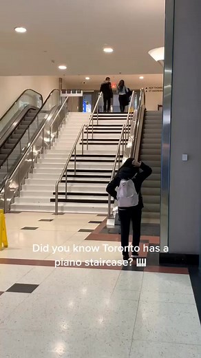 Toronto's Musical Staircase: Piano Notes with Every Step