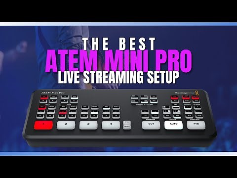 The Best ATEM Mini Pro Live Stream Setup | Church Streaming