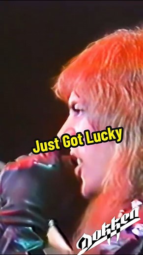 Dokken - Just Got Lucky (Live at The Spectrum, Philadelphia 1987) #hardrock