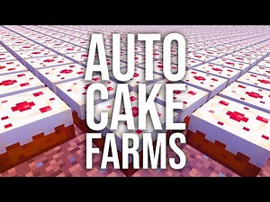 How to Build a Semi-Automatic Cake Farm in Survival Minecraft