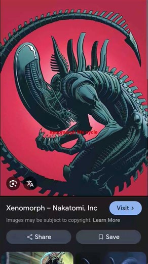 the xenomorph life cycle