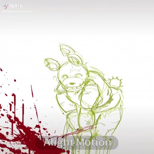 Springtrap Art in Five Nights at Freddy's